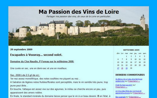  Le Blog de Laurent passionné de Vins de Loire